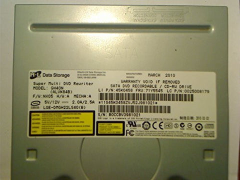 H-L GH40N DVD±RW Dual Layer DVD Rewriter Black SATA Optical Drive