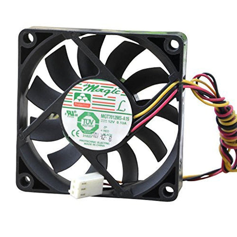 MAGIC MGT7012MS-A15 12V 0.13A 7015 7CM 3Wire Cooling Fan