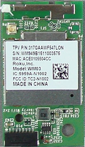 Sharp LC-43LB371U LED TV WM03 Wifi Module- 317GAAWF547LON