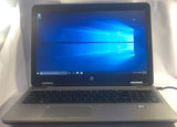 HP ProBook 650 G2 Laptop- 500GB HDD, 8GB RAM, Intel i5-6200U CPU, Windows 10 Pro