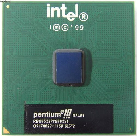 Intel Pentium 3 SL3Y2: 800 MHz 133 MHz 256KB FC-PGA