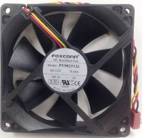 Foxconn - PV902512L - FAN DC12V 0.16A, 3-WIRE, 92x25mm