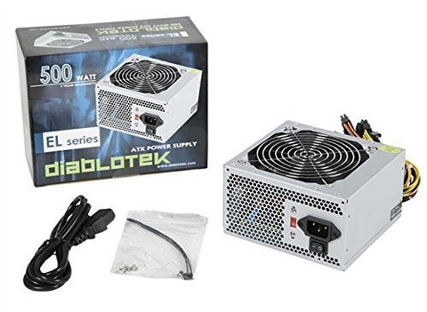 Diablotek,EL Series 500 Watt ATX Power Supply
