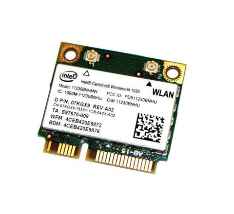 Dell 1030 WIFI 802.11 a/b/g/n express card 7KGX9