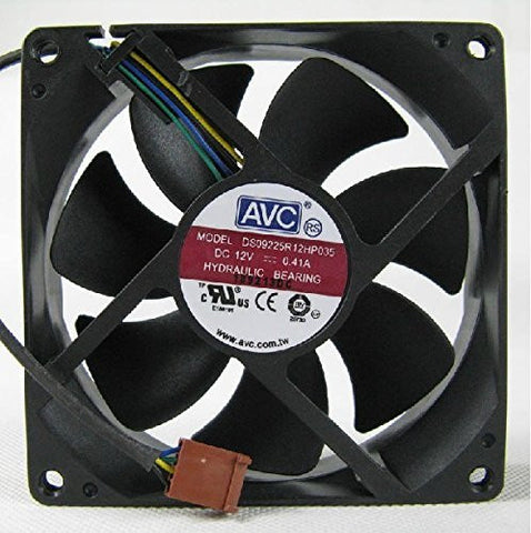 AVC 9225 DS09225R12H 12V 0.41A 4Wire Case Fan
