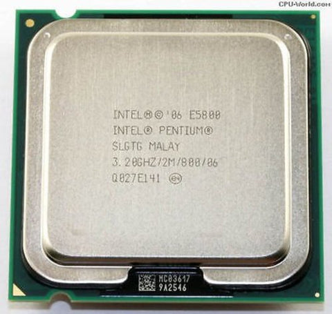 Intel Pentium Dual-Core E5800 CPU Processor- SLGTG