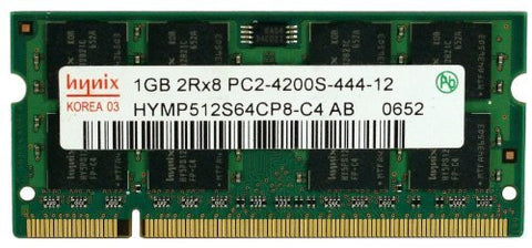 Hynix 1GB DDR2 PC2-4200 PC2-4300 533MHZ SODIMM (200 Pin) laptop memory