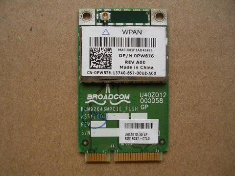 Dell Wireless Bluetooth 370 PCI-e WPAN Card 0M960G M960G