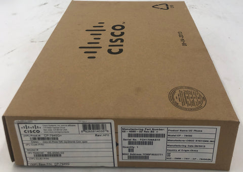 Cisco 7945 Unified IP Phone- CP-7945G