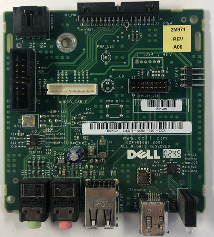 Dell Precision 650 Workstation Front USB & Firewire Port Board- 02M971