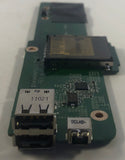 Dell Vostro 1015 Laptop DAVM9NPI6A0 USB/ SD Card Reader Board- MR7GX