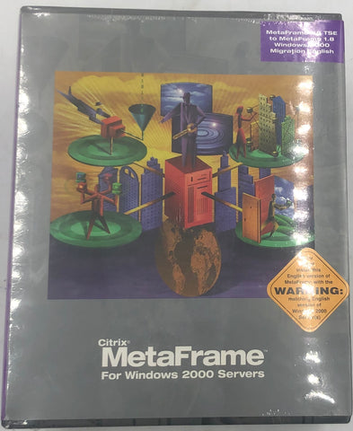 Citrix MetaFrame 1.8 TSE to MetaFrame 1.8 Windows 2000 Migration English