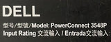 Dell PowerConnect 3548P 48-Port Managed Network Switch