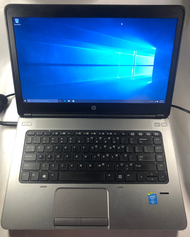 HP ProBook 640 G1 Laptop- 320GB HDD, 4GB RAM, Intel i7-4610M CPU, Windows 10 Pro