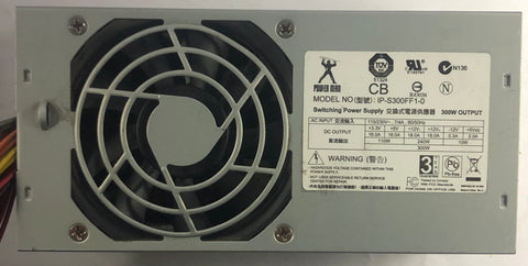 PowerMan IP-S300FF1-0 300W Desktop Switching Power Supply- 1DDR300FF00022