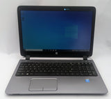 HP ProBook 450 G2 Laptop- 192GB SSD, 4GB RAM, Intel i3 CPU, Windows 10 Pro