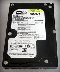 Western Digital Caviar SE 200GB SATA Hard Drive- WD2000