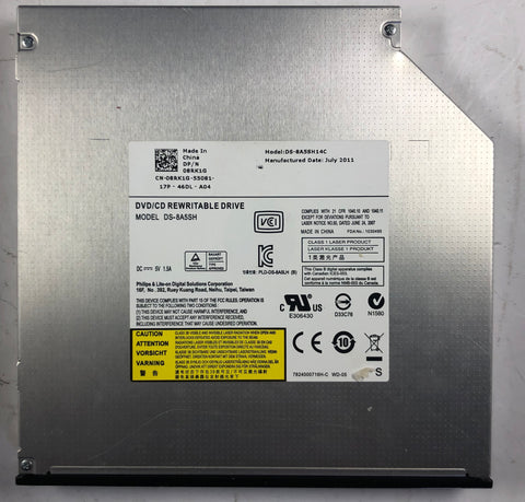 Dell OptiPlex 780 Desktop DS-8A5SH DVD/CD Rewritable Drive- 8RK1G