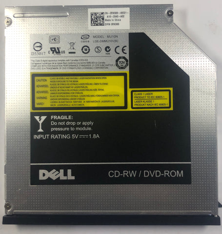 Dell Latitude E6400 Laptop MU10N CD-RW/DVD-ROM Drive- RK988