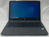 HP 250 G6 Laptop- 256GB SSD, 8GB RAM, Intel i3 CPU, Windows 10 Pro