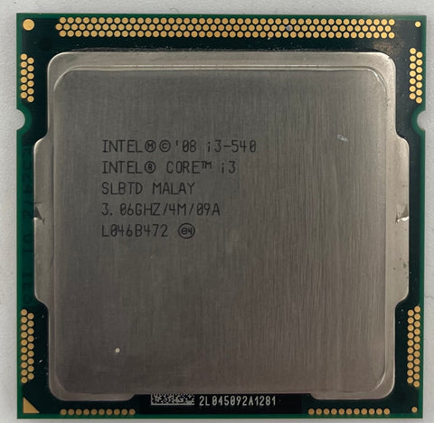 Intel Core i3-540 Desktop CPU Processor- SLBTD