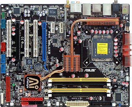 Asus Desktop ATX Motherboard- P5K Deluxe