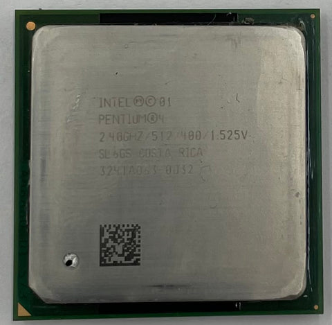 Intel Pentium 4 2.4 GHz Desktop CPU Processor- SL6GS