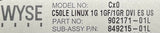 Wyse Cx0 Thin Client- 1GB Flash Memory, 1GB RAM, VIA Eden CPU- 902171-01L