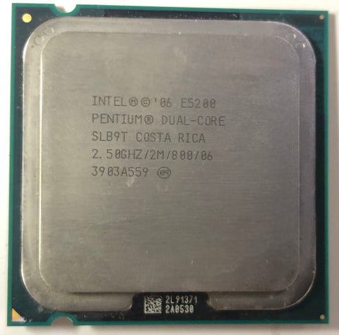 Intel Pentium E5200 Desktop CPU Processor- SLB9T
