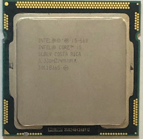 Intel Core i5-660 Desktop CPU Processor- SLBLV
