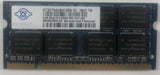 Nanya NT2GT64U8HC0BN-3C 2GB DDR2 Laptop RAM Memory
