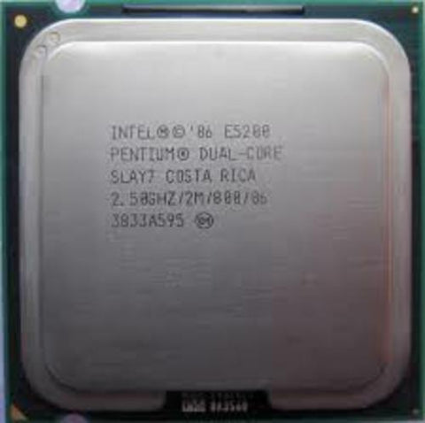 Intel Pentium E5200 CPU Processor- SLAY7