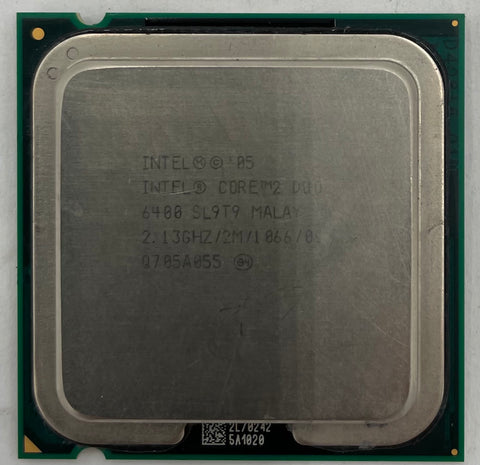 Intel Core 2 Duo E6400 Desktop CPU Processor- SL9T9
