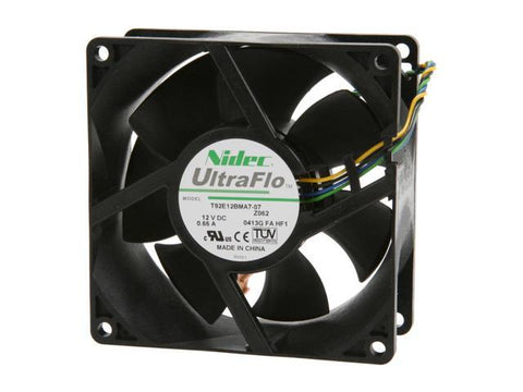 Nidec Ultraflo T92E12BMA7-07 Desktop Case Fan