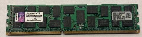 Kingston ValueRAM 8GB Server RAM Memory- KVR1333D3LD4R9S/8GEC