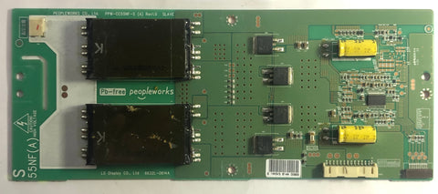 Vizio E552VL LCD TV PPW-CC55NF-S Slave Backlight Inverter Board- 6632L-0614A
