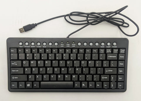 Bytecc Black Wired USB Keyboard- MCK-90