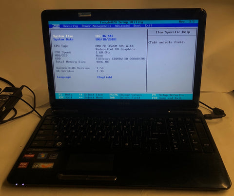 Toshiba Satellite L755D-S5130 Laptop- 4GB RAM, AMD A8-Series A8-3520M APU