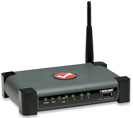 Intellinet Wireless 150N 4-Port 3G Mobile Broadband Router- 524940