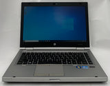 HP EliteBook 8460p Laptop- 128GB SSD, 4GB RAM, Intel i5 CPU, Windows 10 Pro