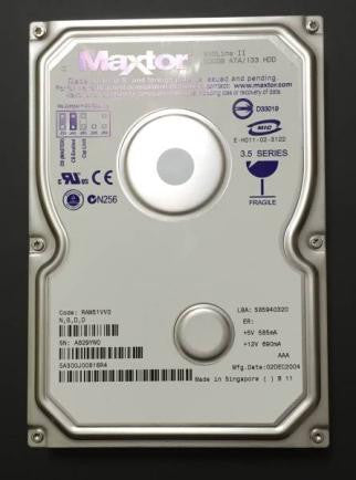 MAXTOR 5A300J00816R4 300GB ATA / 133 HDD MAXLINE II