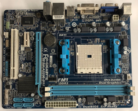 Gigabyte GA-A55M-DS2 Micro ATX Desktop Motherboard