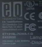 ELO Touch Solutions ET1215L 12.1" Touchscreen LCD Monitor