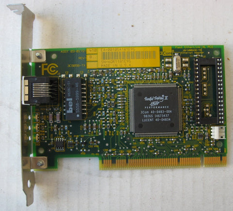 3Com 10/100 Fast EtherLink XL PCI Ethernet Network Adapter Card- 3C905B-TX-NM
