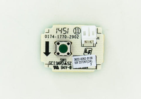 Vizio D39H-D0 LED TV 3632-0262-0156 Power Button Assembly- 0174-1770-2902