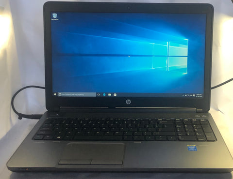 HP ProBook 650 G1 Laptop- 320GB HDD, 4GB RAM, Intel i5-4200M CPU, Windows 10 Pro