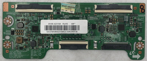 Samsung UN49M5300AFXZA LED TV BN41-02292 T-Con Board- BN96-42319A