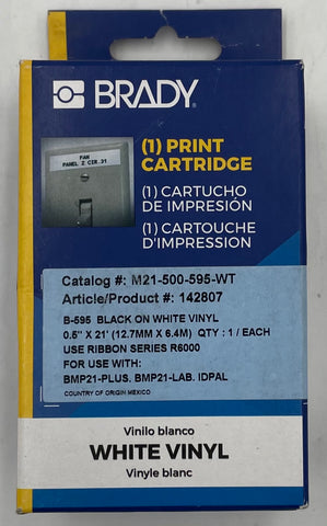 Brady M21-500-595-WT Print Cartridge