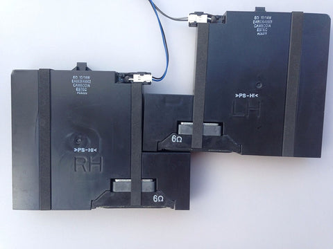 LG 50LF6000-UB SPEAKERS SET EAB63649901 EAB63649902 6 OHMS 10/14W