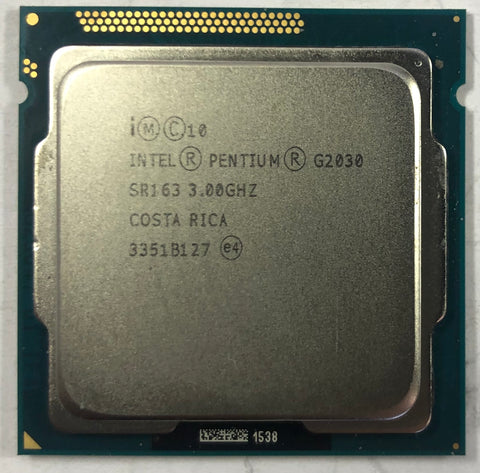 Intel Pentium G2030 Desktop CPU Processor- SR163